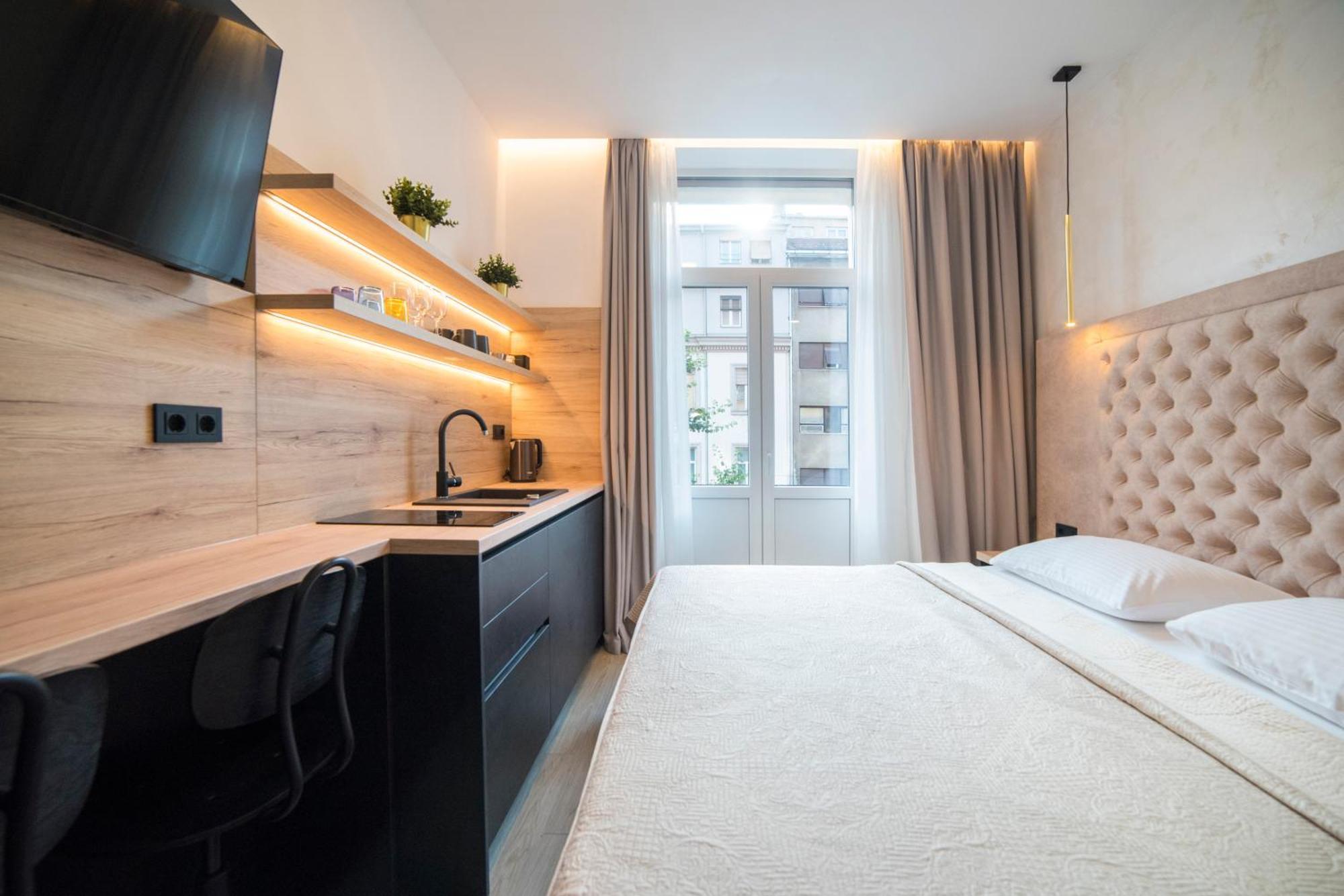 Evita Accommodation Zagreb Ruang foto